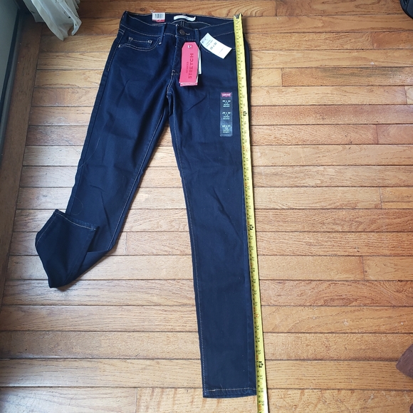 Levi's 710 Super Skinny Mid Rise 28x30 - Picture 9 of 12